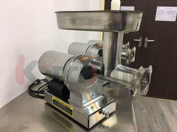 Máquina para picar carne eléctrica del acero inoxidable 304 con 3 placas de pulido/tubos de la salchicha